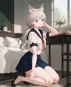 JK美少女高清壁纸-洋葱分享库