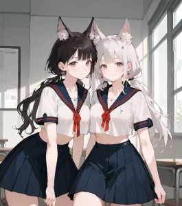 JK美少女高清壁纸-洋葱分享库