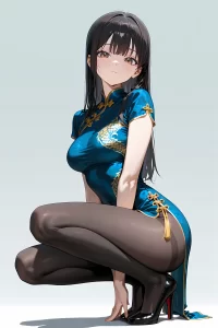 jk旗袍美女手机壁纸-洋葱分享库